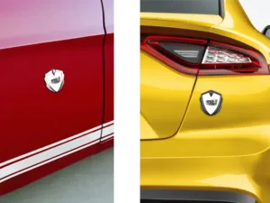 Custom Fender Badge Pro Style Stainless Steel
